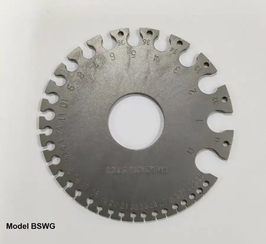 เกจวัดเบอร์สายไฟ BSWG-Wire Gauges รุ่น/รหัส 002197 รูปที่ 2