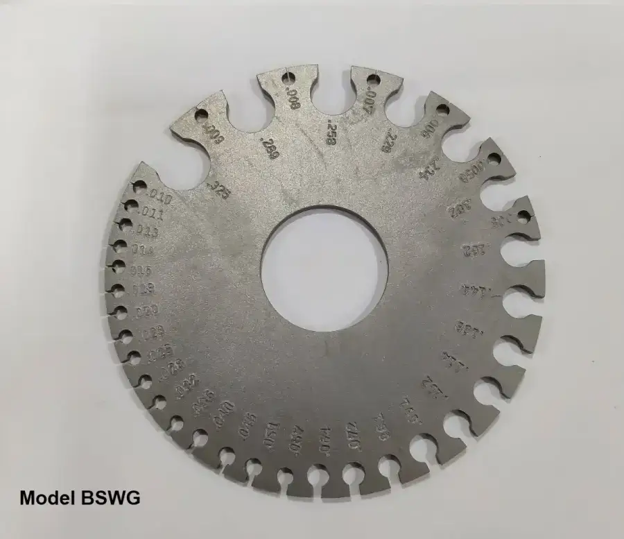 เกจวัดเบอร์สายไฟ BSWG-Wire Gauges รุ่น/รหัส 002197 รูปที่ 3