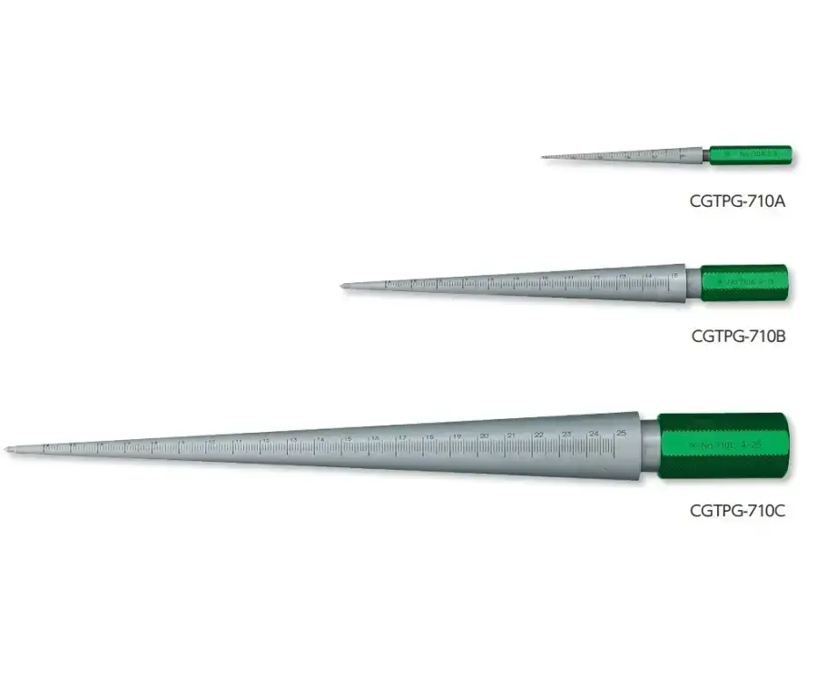 Circular Taper Gauges with Green Color Grip รุ่น/รหัส 001764 รูปที่ 2