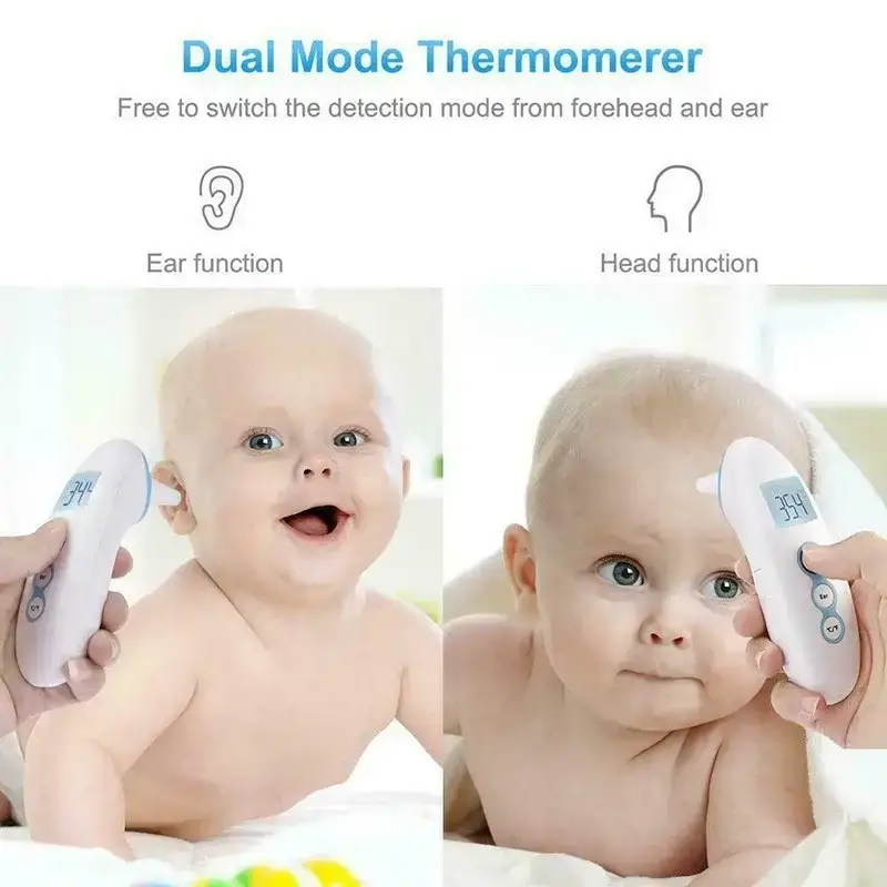 Dual-mode Infrared Thermometer เครื่องวัดไข้วัดอุณหภูมิหน้าผาก-หู รุ่น/รหัส 002179 รูปที่ 2