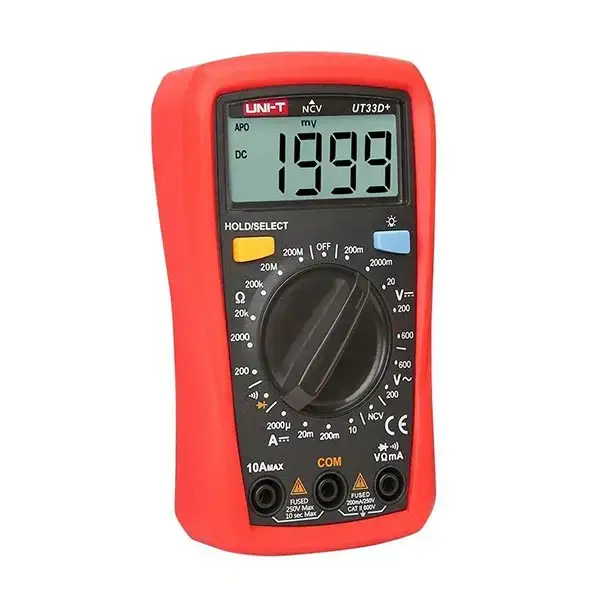 ดิจิตอลมัลติมิเตอร์ UNI-T UT33D+ Digital Multimeter รุ่น/รหัส 001499 รูปที่ 3