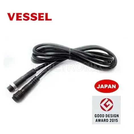 สายไฟสำหรับไขควงทอร์คไฟฟ้า 2m VESSEL VE-EC2 Extension Cord รุ่น/รหัส 001402 รูปที่ 1