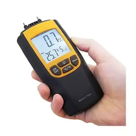 เครื่องวัดความชื้นไม้และอุณหภูมิในเนื้อไม้ Wood Moisture Meter