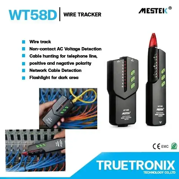 เครื่องค้นหาและทดสอบสายสัญญาณ Wire Tracker WT58D รุ่น/รหัส 002347 รูปที่ 3