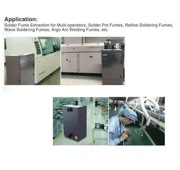 เครื่องดูดกรองควันตะกั่วบัดกรี XS450 Solder Fume Extractor รุ่น/รหัส 002134 รูปที่ 2